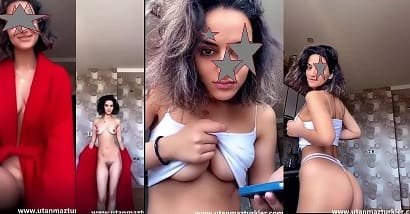 Korkudan Doya Doya Açamayan Teşhirci Burçak Tango meme açma
