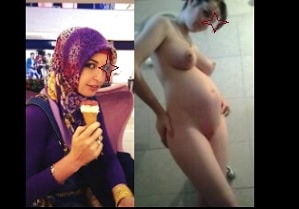 Hamile Milf Türbanlı Züleyha #p2