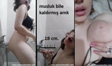 19'luk Regl Çişem Götten 20 Santim Musluk Alıyor